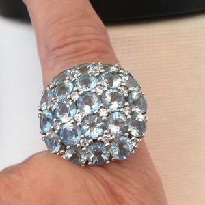 Aqua Marine Ring